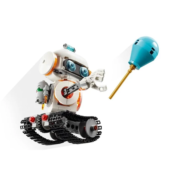 YUMURCAK TOYZ 31164 Lego Creator 3in1 - Uzay Robotu 281 parça +8 yaş Kız Erkek Çocuk Oyuncak Eğitici Oyuncaklar - Resim 3