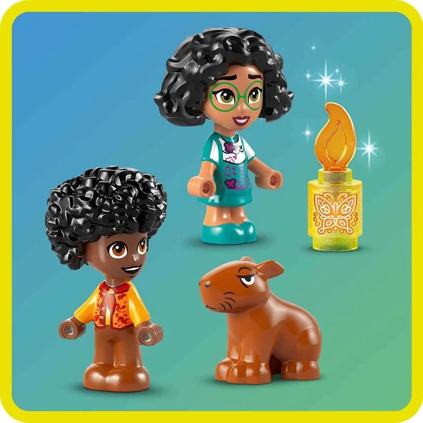 YUMURCAK TOYZ LEGO Disney Mini Enkanto Evi 43261 Kız Erkek Çocuk Oyuncak Eğitici Oyuncaklar - Resim 3