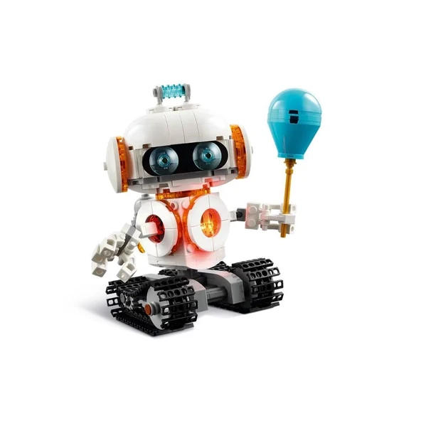 YUMURCAK TOYZ 31164 Lego Creator 3in1 - Uzay Robotu 281 parça +8 yaş Kız Erkek Çocuk Oyuncak Eğitici Oyuncaklar - Resim 2