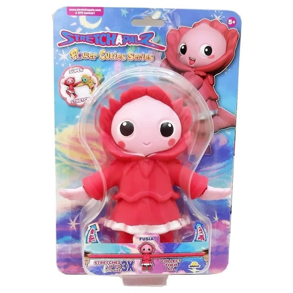 YUMURCAK TOYZ Stretch Çiçek Desenli Figürler 14cm Kız Erkek Çocuk Oyuncak Eğitici Oyuncaklar - Resim 2