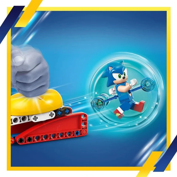 YUMURCAK TOYZ LEGO Sonic the Hedgehog: Sonic’in Kamp Ateşi Çarpışması 77001 Kız Erkek Çocuk Oyuncak Eğitici Oyunca - 3