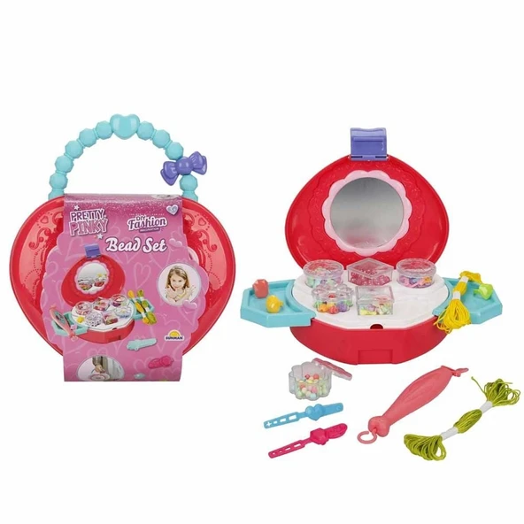 YUMURCAK TOYZ S00003661 HOBİ BONCUK YAPIMI KULPLU ÇANTA -SUN Kız Erkek Çocuk Oyuncak Eğitici Oyuncaklar - 3