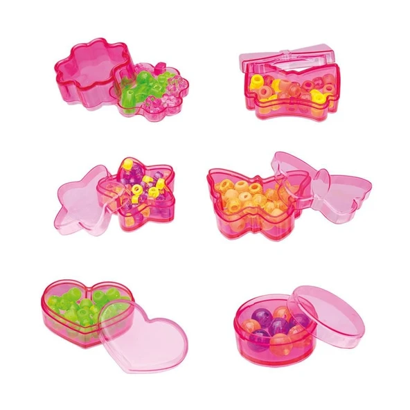 YUMURCAK TOYZ 03955 TAKI SETİ SAKLAMA KUTULU -FEN Kız Erkek Çocuk Oyuncak Eğitici Oyuncaklar - Resim 3