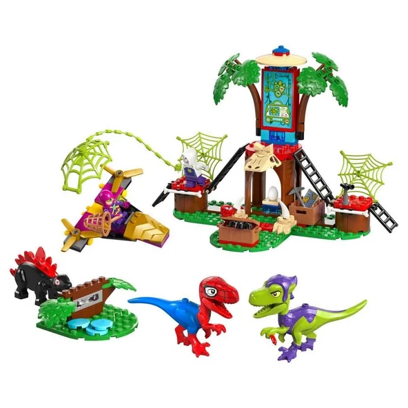 YUMURCAK TOYZ LEGO Marvel Spidey ve İnanılmaz Arkadaşları Ağaç Ev 11200 Kız Erkek Çocuk Oyuncak Eğitici Oyuncaklar - 3