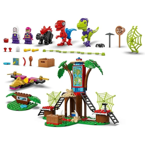 YUMURCAK TOYZ LEGO Marvel Spidey ve İnanılmaz Arkadaşları Ağaç Ev 11200 Kız Erkek Çocuk Oyuncak Eğitici Oyuncaklar - 2