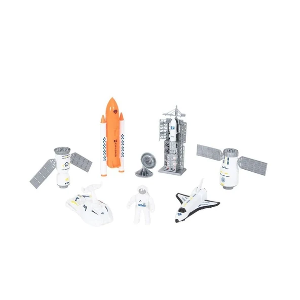 YUMURCAK TOYZ 4294 Uzay İstasyonu Oyun Seti Kız Erkek Çocuk Oyuncak Eğitici Oyuncaklar - 2