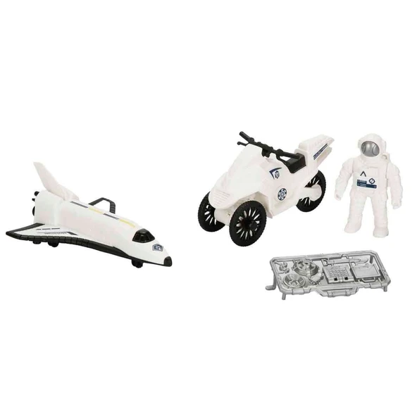 YUMURCAK TOYZ 4293 Astro Sun Uzay Araçları Oyun Seti -Sunman Kız Erkek Çocuk Oyuncak Eğitici Oyuncaklar - Resim 3
