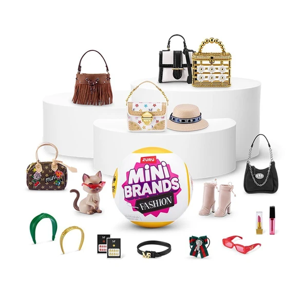 YUMURCAK TOYZ MN700000 Mini Brands - Mini Fashion Moda Sürprizi Kız Erkek Çocuk Oyuncak Eğitici Oyuncaklar - Resim 2