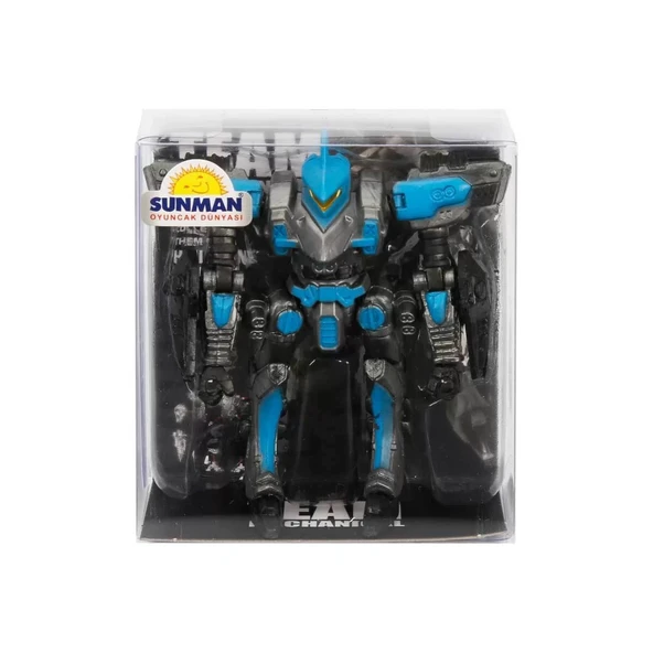 YUMURCAK TOYZ Mini Robot Figür 9cm Kız Erkek Çocuk Oyuncak Eğitici Oyuncaklar - Resim 2