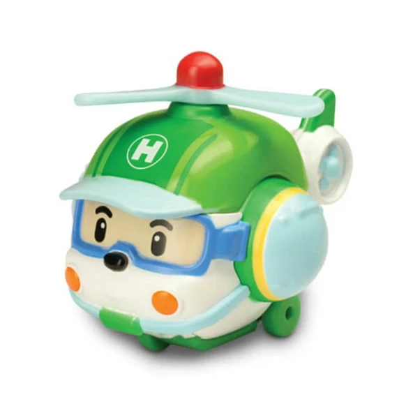 YUMURCAK TOYZ Robocar Poli Metal Araç Karakter Figür Helly Kız Erkek Çocuk Oyuncak Eğitici Oyuncaklar - 1