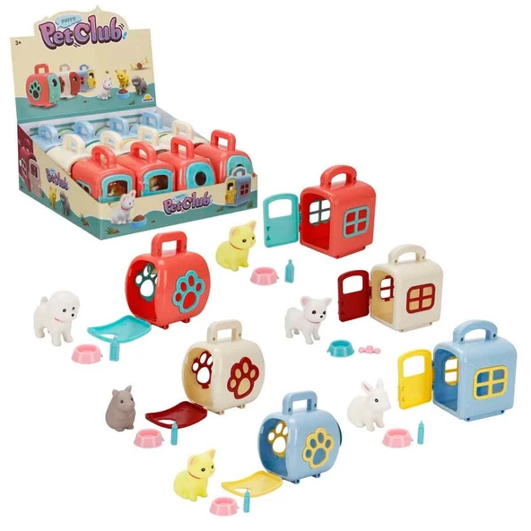 YUMURCAK TOYZ Taşıma Çantalı Mini Hayvanlar Figür - 1adet Stokta Olan Gönderilir Kız Erkek Çocuk Oyuncak Eğitici O ürün görseli 1