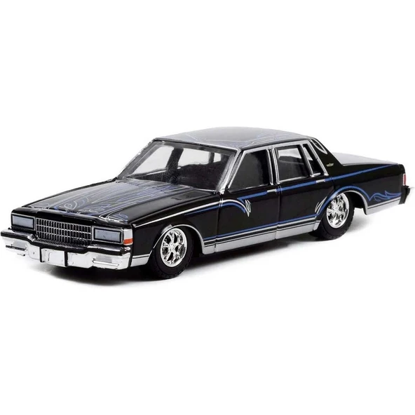 YUMURCAK TOYZ Greenlight 1/64 California Lowriders Series 1 1987 Chevrolet Caprice Lowrider Kız Erkek Çocuk Oyunca - Resim 2