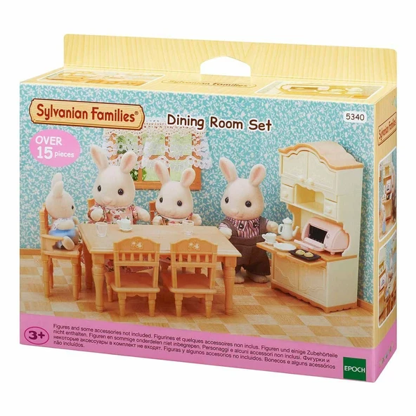 YUMURCAK TOYZ 5340 Sylvanian Families Yemek Odası Seti +3 yaş figürler ayrı satılır. Kız Erkek Çocuk Oyuncak Eğiti ürün görseli 1