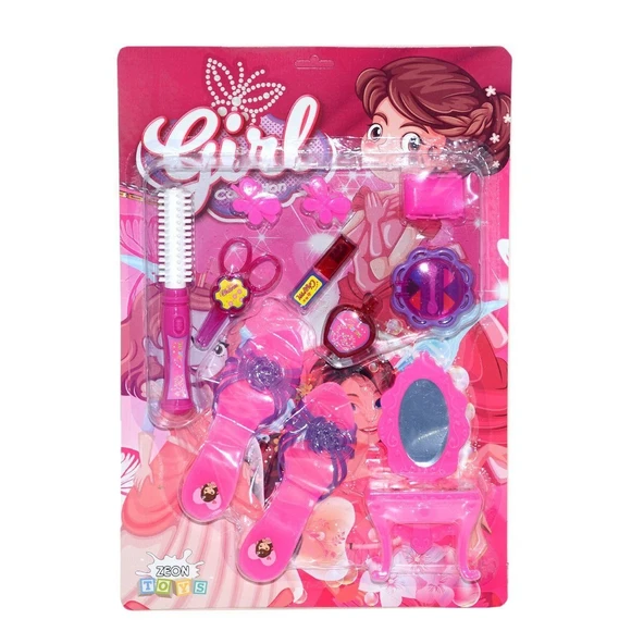 YUMURCAK TOYZ ZN-3202 Terlikli Güzellik Seti-Zeon Kız Erkek Çocuk Oyuncak Eğitici Oyuncaklar ürün görseli