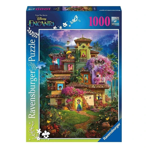 YUMURCAK TOYZ 120006084 Disney Encanto 1000 parça Ravensburger Puzzle Kız Erkek Çocuk Oyuncak Eğitici Oyuncaklar - 1