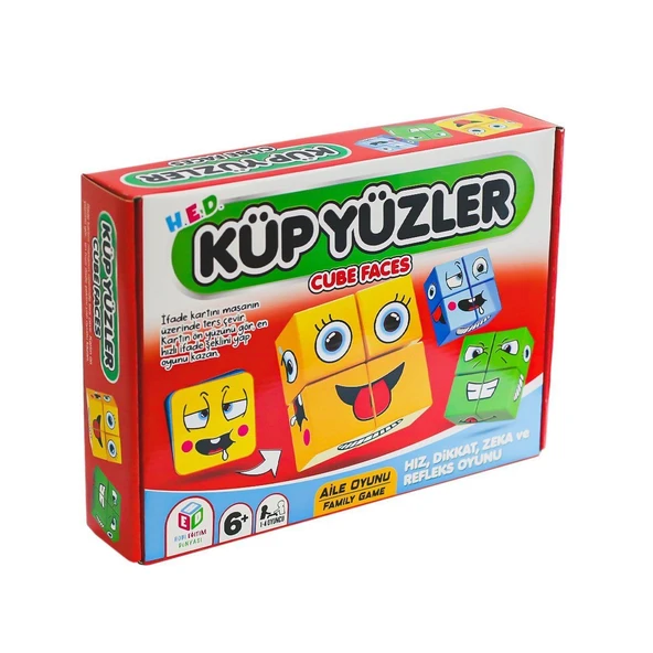 YUMURCAK TOYZ HED 726 Küp Yüzler -Hobi Oyuncak Kız Erkek Çocuk Oyuncak Eğitici Oyuncaklar ürün görseli