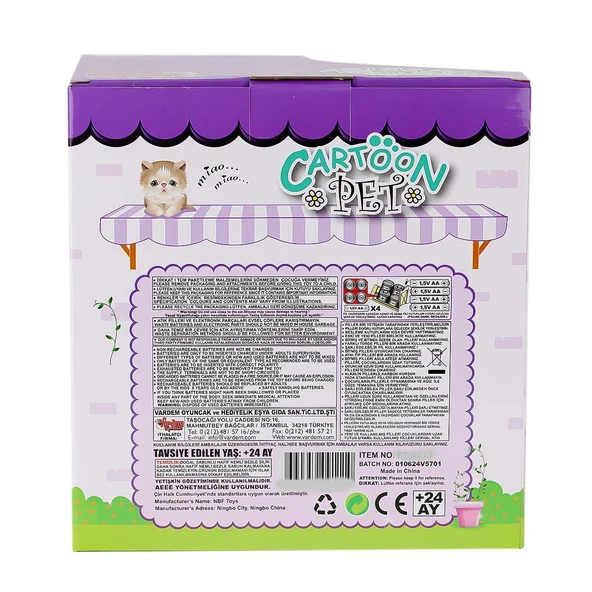 YUMURCAK TOYZ PFTB267 Yürüyen Tasmalı Peluş Köpek Kız Erkek Çocuk Oyuncak Eğitici Oyuncaklar - Resim 2