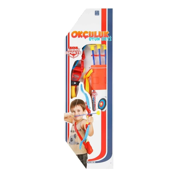YUMURCAK TOYZ Rising Sports Okçuluk Oyun Seti 35881M Kız Erkek Çocuk Oyuncak Eğitici Oyuncaklar - Resim 2