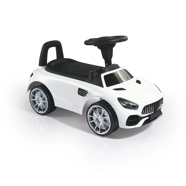 YUMURCAK TOYZ Ride on Car Beyaz Kız Erkek Çocuk Oyuncak Eğitici Oyuncaklar ürün görseli 1
