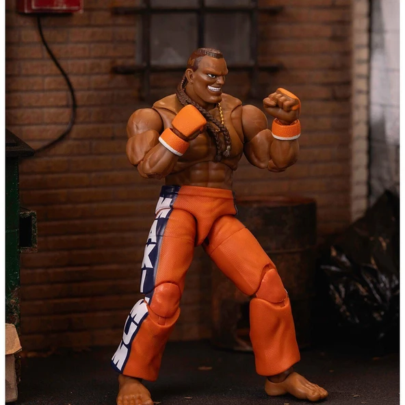 YUMURCAK TOYZ 253252034 Jada Street Fighter II Dee Jay 6 Figür Kız Erkek Çocuk Oyuncak Eğitici Oyuncaklar - 2