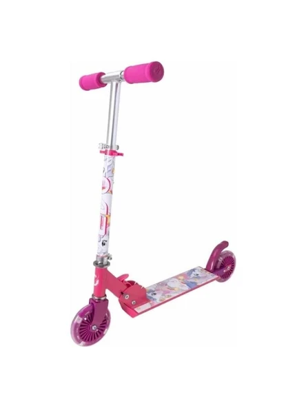 YUMURCAK TOYZ EVO SCOOTER 2TKR UNİCORN IŞIKLI MAX 50 KG Kız Erkek Çocuk Oyuncak Eğitici Oyuncaklar - 3