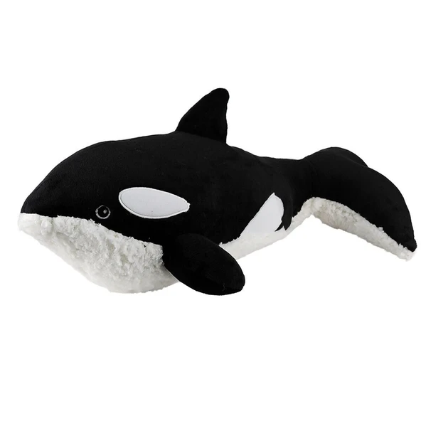 YUMURCAK TOYZ 3687 Siyah Balina Peluş Kız Erkek Çocuk Oyuncak Eğitici Oyuncaklar ürün görseli 1