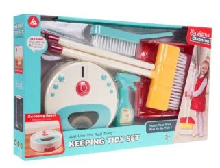 YUMURCAK TOYZ KEEPİNG TIDY SET TEMİZLİK PİLLİ ROBOT SÜPÜRG Kız Erkek Çocuk Oyuncak Eğitici Oyuncaklar ürün görseli