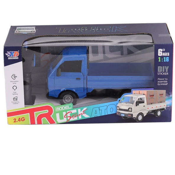 YUMURCAK TOYZ 3688-G148A Şarjlı Kumandalı Duman Atan Kamyon Kız Erkek Çocuk Oyuncak Eğitici Oyuncaklar ürün görseli 1