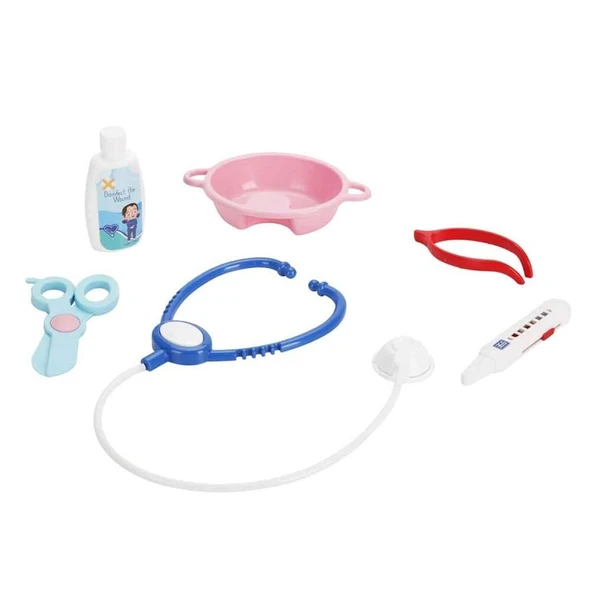 YUMURCAK TOYZ DOKTOR SET 6-7 PRÇ KRTL -SUN Kız Erkek Çocuk Oyuncak Eğitici Oyuncaklar - Resim 2