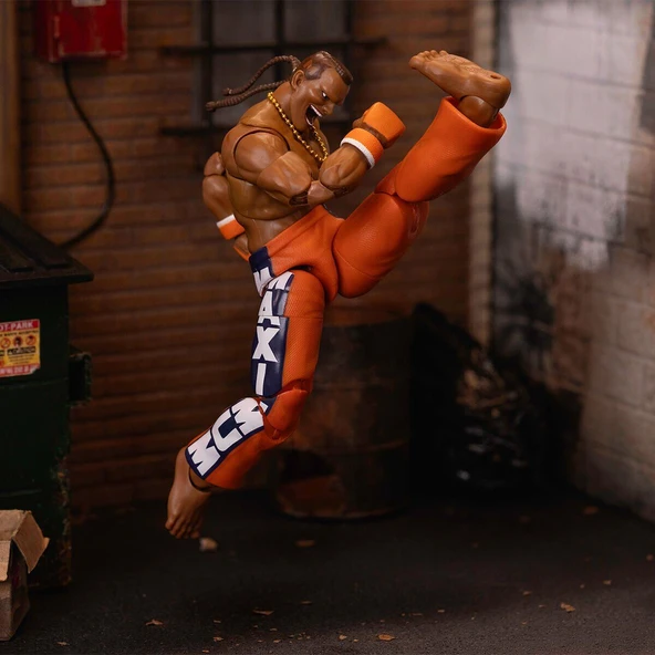 YUMURCAK TOYZ 253252034 Jada Street Fighter II Dee Jay 6 Figür Kız Erkek Çocuk Oyuncak Eğitici Oyuncaklar - 3