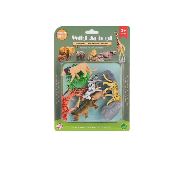 YUMURCAK TOYZ H3 Kartelalı Yırtıcı Hayvanlar Kız Erkek Çocuk Oyuncak Eğitici Oyuncaklar ürün görseli 1