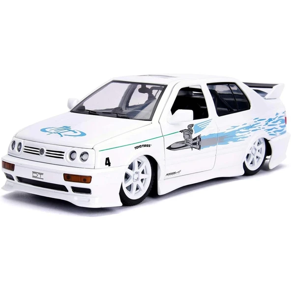 YUMURCAK TOYZ Jada 1:24 Fast & Furious 1995 Volkswagen Jetta Kız Erkek Çocuk Oyuncak Eğitici Oyuncaklar ürün görseli 1