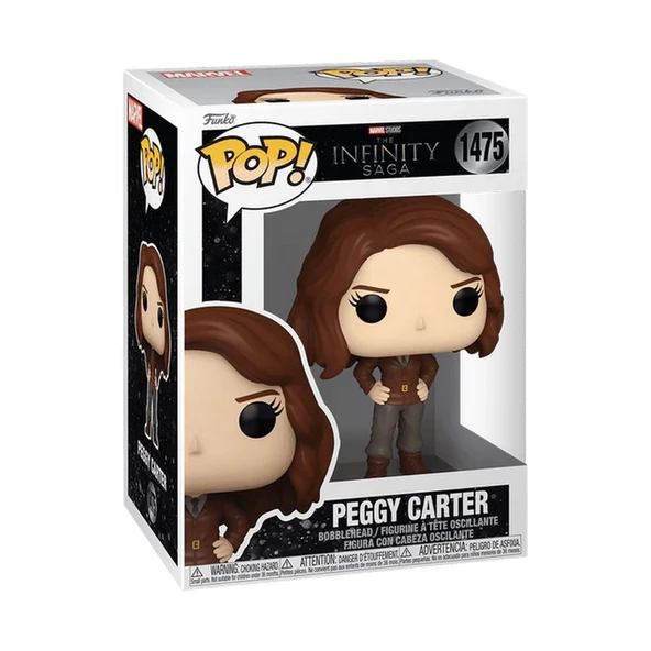 YUMURCAK TOYZ Funko POP Marvel: Peggy Carter Kız Erkek Çocuk Oyuncak Eğitici Oyuncaklar ürün görseli