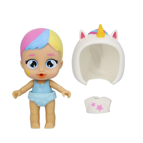 YUMURCAK TOYZ CYP05000 Cry Babies Play Time Mini Dreamy Bebek ve Yürüteci Kız Erkek Çocuk Oyuncak Eğitici Oyuncakl - Resim 3