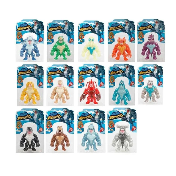 YUMURCAK TOYZ S00061193 FİGÜR STRETCH MONSTERFLEX SÜPER ESNEK Kız Erkek Çocuk Oyuncak Eğitici Oyuncaklar - 1