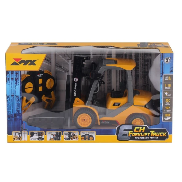 YUMURCAK TOYZ 5088 SUN-1:24 IŞIKLI USB ŞARJZLI UZAKTAN KUMANDALI BULDOZER Kız Erkek Çocuk Oyuncak Eğitici Oyuncakl ürün görseli 1