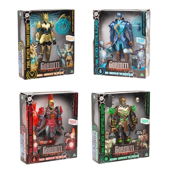 YUMURCAK TOYZ Gormiti Figür & Hucüm Işığı 27cm Kız Erkek Çocuk Oyuncak Eğitici Oyuncaklar - Resim 3