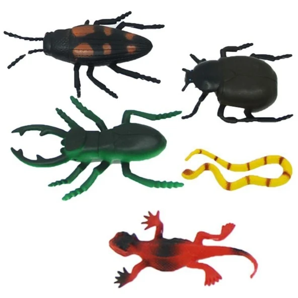 YUMURCAK TOYZ Sürüngenler ve Böcekler Poşetli Kız Erkek Çocuk Oyuncak Eğitici Oyuncaklar - 3