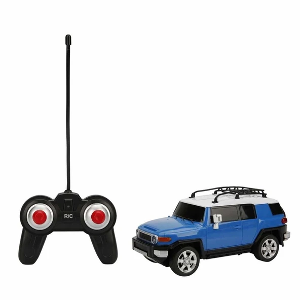YUMURCAK TOYZ 1/24 F/F ARABA FJ CRUISER 27MHZ 2R Kız Erkek Çocuk Oyuncak Eğitici Oyuncaklar - Resim 2