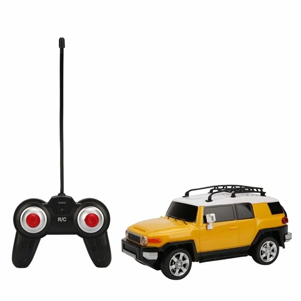 YUMURCAK TOYZ 1/24 F/F ARABA FJ CRUISER 27MHZ 2R Kız Erkek Çocuk Oyuncak Eğitici Oyuncaklar - Resim 3