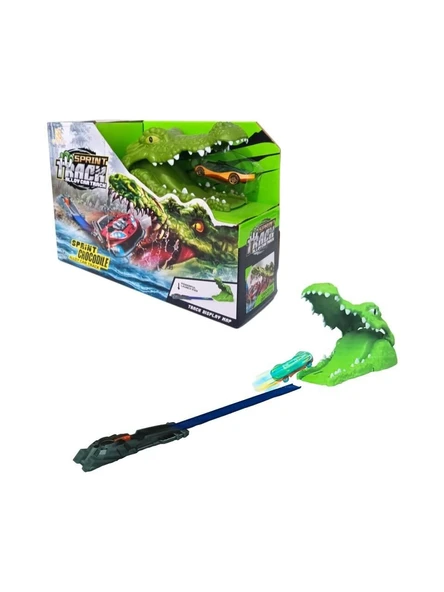 YUMURCAK TOYZ TİMSAH AĞIZ FIRLATMALI ARABA SETİ Kız Erkek Çocuk Oyuncak Eğitici Oyuncaklar ürün görseli 1