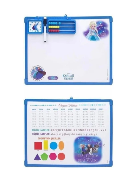 YUMURCAK TOYZ FROZEN EĞİTİCİ YAZI TAHTASI Kız Erkek Çocuk Oyuncak Eğitici Oyuncaklar ürün görseli