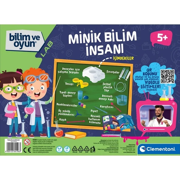 YUMURCAK TOYZ Bilim ve Oyun Minik Bilim İnsanı Kız Erkek Çocuk Oyuncak Eğitici Oyuncaklar - 3