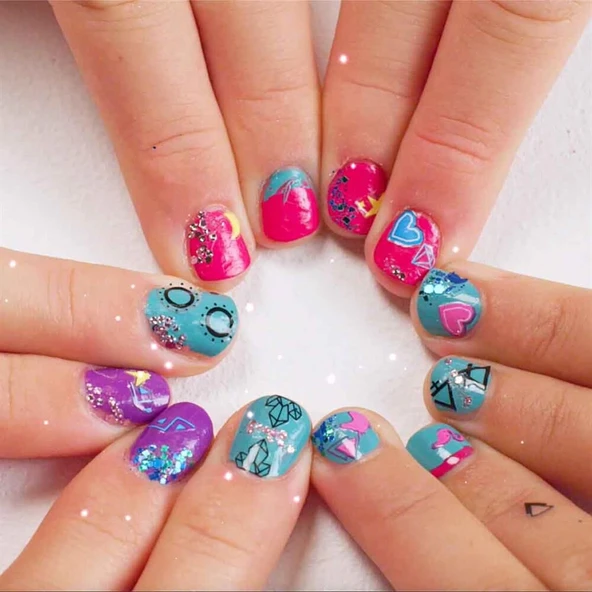 YUMURCAK TOYZ HOBİ STYLE 4 EVER TIRNAK VE DÖVME ATÖLYE Kız Erkek Çocuk Oyuncak Eğitici Oyuncaklar - Resim 3