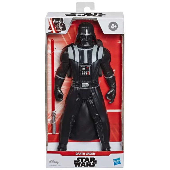 YUMURCAK TOYZ Star Wars Darth Vader 24cm Figür E8355/E8063 Kız Erkek Çocuk Oyuncak Eğitici Oyuncaklar - Resim 3