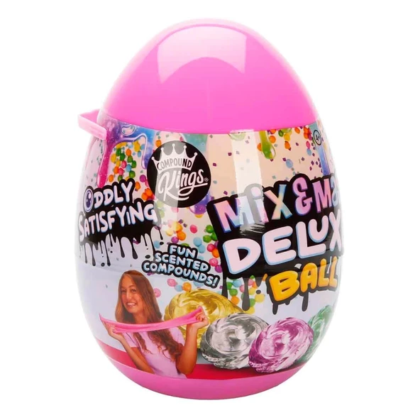 YUMURCAK TOYZ Compound Kings Mix & Mash Delüks Slime Seti Kız Erkek Çocuk Oyuncak Eğitici Oyuncaklar - Resim 2