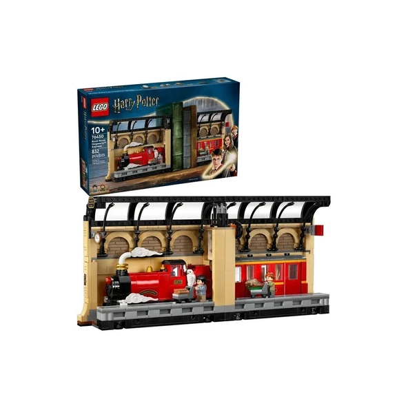 YUMURCAK TOYZ 76450 Lego Harry Potter - Kitaplık Dekoru: Hogwarts Ekspresi 832 parça +10 yaş Kız Erkek Çocuk Oyunc ürün görseli