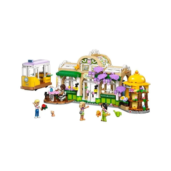 YUMURCAK TOYZ 42671 Lego Friends Kafe ve Çiçekçi Dükkanı 1138 parça +9 yaş Kız Erkek Çocuk Oyuncak Eğitici Oyuncak - Resim 2