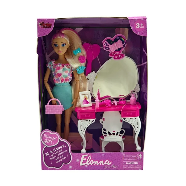 YUMURCAK TOYZ WG66906 -Vardem Kutulu Güzellik Masalı Bebek Set 11,5 inç Kız Erkek Çocuk Oyuncak Eğitici Oyuncaklar ürün görseli 1