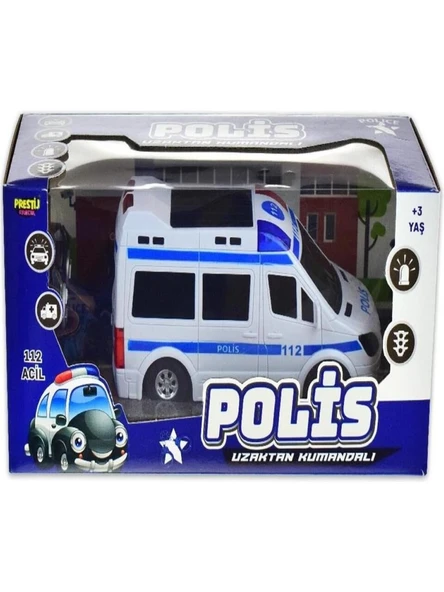 YUMURCAK TOYZ KUTULU KUMANDALI POLİS Kız Erkek Çocuk Oyuncak Eğitici Oyuncaklar ürün görseli 1